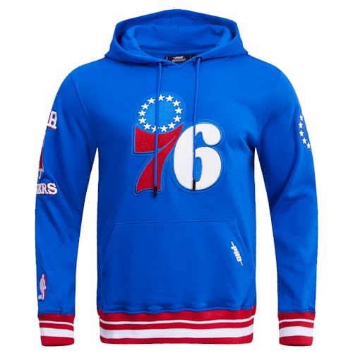 Image of Pro Standard Mens NBA Retro Classics Brushed Back French Terry Pull Over Hoodie