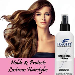 Fragfre FF-FSFH-08 Hair Finishing Spray Firm Hold 8 Oz - Hair Spray For Sensitive Skin - Fragrance Free Hypoallergenic Parabens Free thumb #5