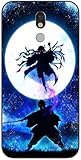 Ramshot Compatible with LG Stylo 5 with Nezuko with Tanjiro 282 Case Anime Cartoon Slim Shockproof Black Shell Soft Thin TPU Case Black