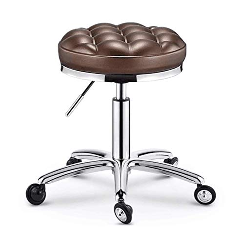 Tabouret de bureau multifonctions MU avec assise marron pour tatouage - 2