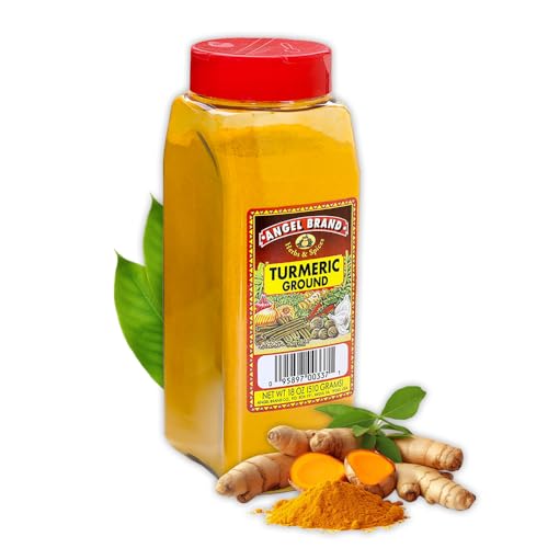 Angel Brand Ground Turmeric Powder – 18 oz Bottle