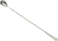 Barfly Japanese Style Bar Spoon 13 3/16" Stainless Steel - Professional Cocktail Mixer for Precise Stirring & Layering