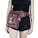 SuDeLLong Sac de Taille Steampunk Sacs à Main de Messenger à Steampunk européen et américain Steampunk Sac à Main à la Taille rétro Tactique extérieure multifonctionnelle