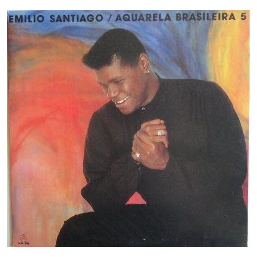 LP - Emilio Santiago ‎– Aquarela Brasileira 5 (1992)