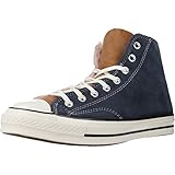 Mehrfarbig Converse Chuck Taylor All Star 70 High Top Sneaker stylische Echtleder-Schuhe Freizeit-Schuhe Alltags-Schuhe Bunt, Größe:44