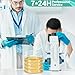Mold Test Kit for Home Detection: 4 Simple DIY Science Kits for Fastly Testing Home Surfaces & Air Quality Detector & HVAC Monitor Includes Detailed Identification Guide