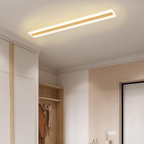 Luz de techo moderna con pantalla de acrílico y tecnología LED de bajo consumo