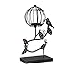 Adeco Decorative Table Candle Lanterns, Outdoor Lanterns Rustic Home Decor for Garden, Patio