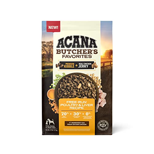 ACANA Butcher’s Favorites Grain-Free Dry Dog Food Free-Run Poultr...