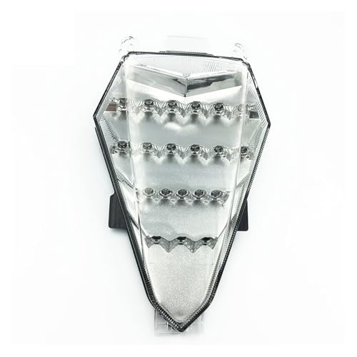 Feu arrière de moto à LED pour YZF R6 2008-2016 avec clignotants intégrés Clear A
