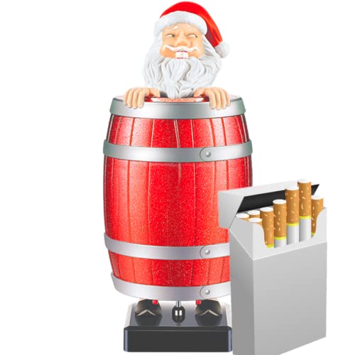 BLOOOK Weihnachtsmann Zigarettenspender,Lustiger Weihnachtsmann Im...