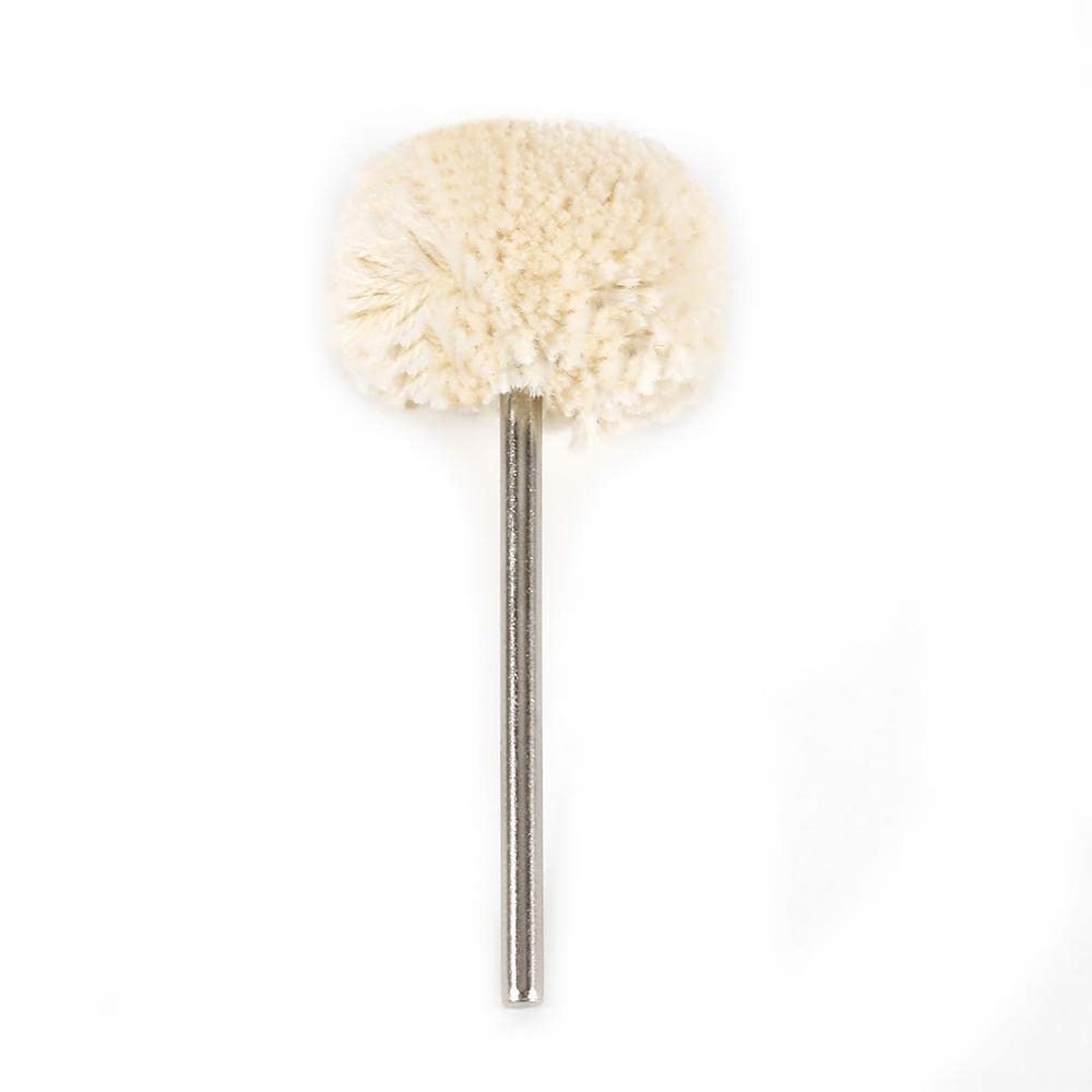 NMD Dental Polishing Buffs (White Cotton Thread For Straight Handpiece) (pack of 1pc) 1