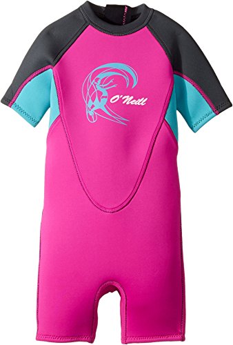 O'Neill Toddler Reactor-2 2mm Back Zip S/S Spring Wetsuit, B/A/G, 4 - image 1