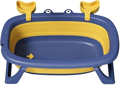 AZIEBAY 猫と犬用の折りたたみ式ペットバスタブ、逃げるのを防ぐ猫用洗面台、ポータブル屋外小型犬用バスタブ