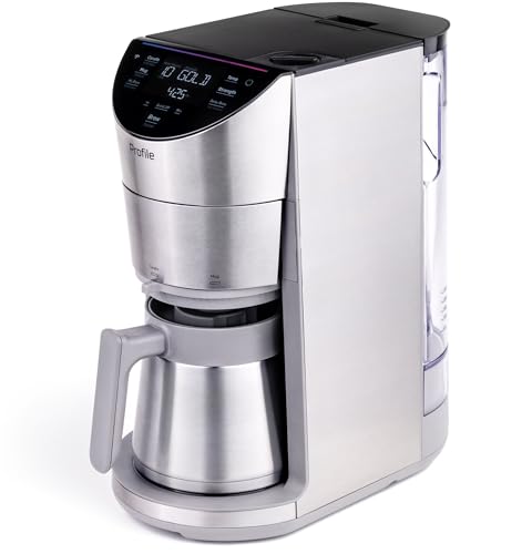 GE Profile Smart Grind & Brew Coffee Maker w/Podless Single Serve, 90oz Water Reservoir, 10 Cup Thermal Carafe, Voice Control, Adjustable Burr Grinder, SCA Certified, Barista-Quality, Stainless Steel by Profile - Image 7