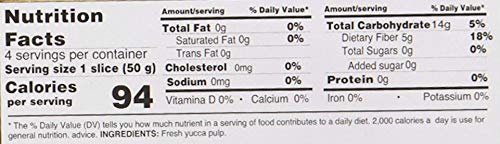 Casabi Artisan Flatbread 6-Pk (Cassava Bread) ***Bake First***, Gluten-Free, Vegan, Paleo, Casabe, 100% Yuca Root. 7.05 oz/pk (FB 6-pack) - Thumbnail 3