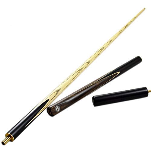 Image of LGB Snooker and Billiard Omin Enlighten 3 /4 Quarter Cue Stick with Case, Black