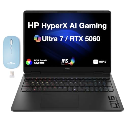 Image of HP OMEN HyperX AI Gaming Laptop 16.0 inch 165Hz IPS WUXGA Display (16GB DDR5)