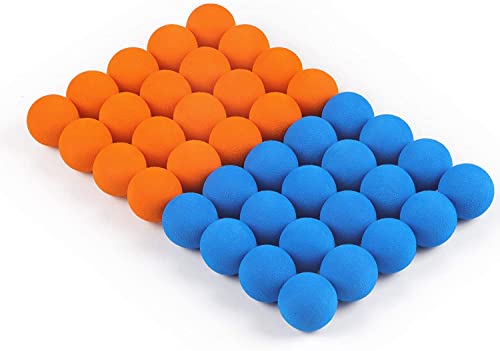 DX DA XIN Foam Balls 40 PCS for Air Popper Gun Blaster Guns Refill Bullets Toys Foam Blasters...