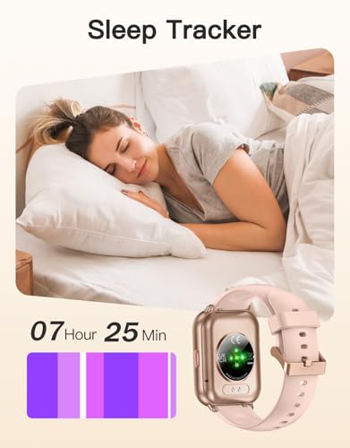 1.85" Smart Watch with Answer/Make Calls - Fitness Tracker with Heart Rate, SpO2, Sleep Monitor, 100+ Sports Modes, Step Counter, Notifications for Android & iOS, for Men and Women - Image 6