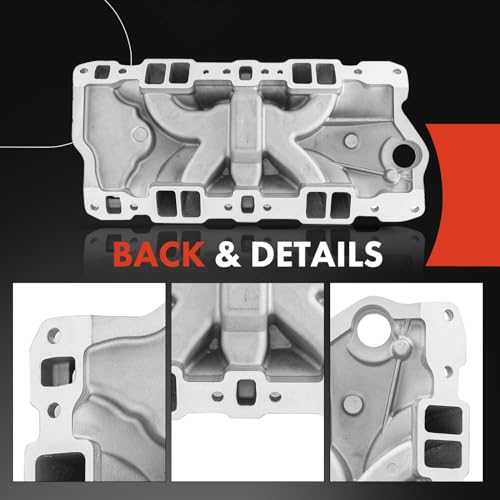 A-Premium Engine Aluminum Dual Plane Intake Manifold Compatible with Chevy V8 305 327 350 383 SBC - Chevy, GMC & More Vehicles - (65-86) - C/K, Corvette, Impala, G30 & More, Idle-5500 by A-premium - Used condition - Image 8