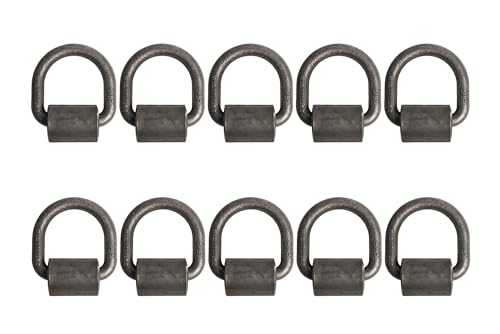 Anclaje de anillo en D Hi Gear en acero forjado de 5/8 para remolque industrial 18000 lbs