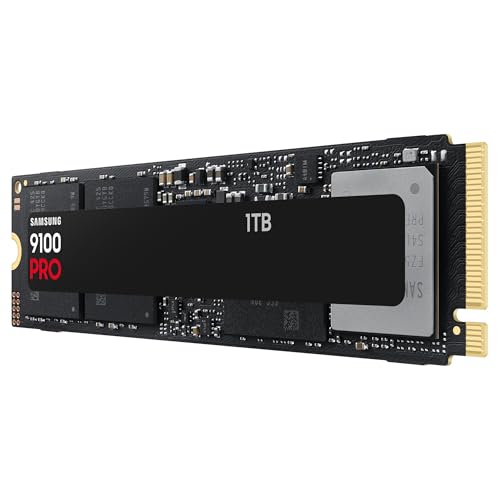 Image of Samsung SSD 9100 PRO 1TB, PCIe 5.0x4 M.2 2280, Seq. Read Speeds Up to 14,800MB /s, Best for AI Computing, Gaming, and Heavy Duty Workstations (MZ VAP1T0B)