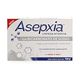 ASEPXIA - Bicarbonato de Sodio Jabón en Barra. Limpia la piel, combate y previene imperfecciones, remueve grasa e...