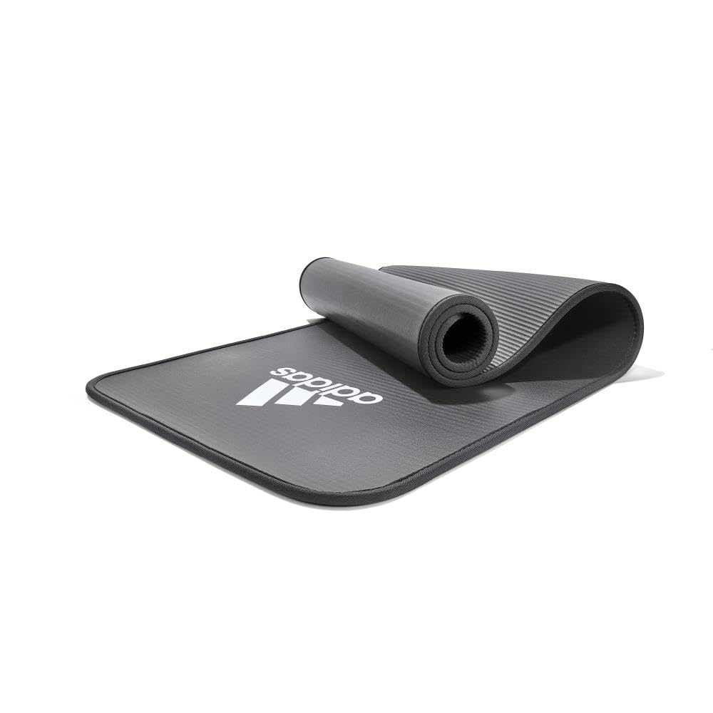 adidas(アディダス) トレーニングマット/ヨガマット 10mm 厚め 幅広 Amazon | adidas(アディダス) ヨガマット/ストレッチマット