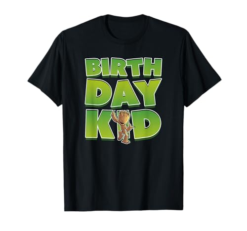 T-shirt Groot Enfant pour Fête d'Anniversaire Thématique Marvel