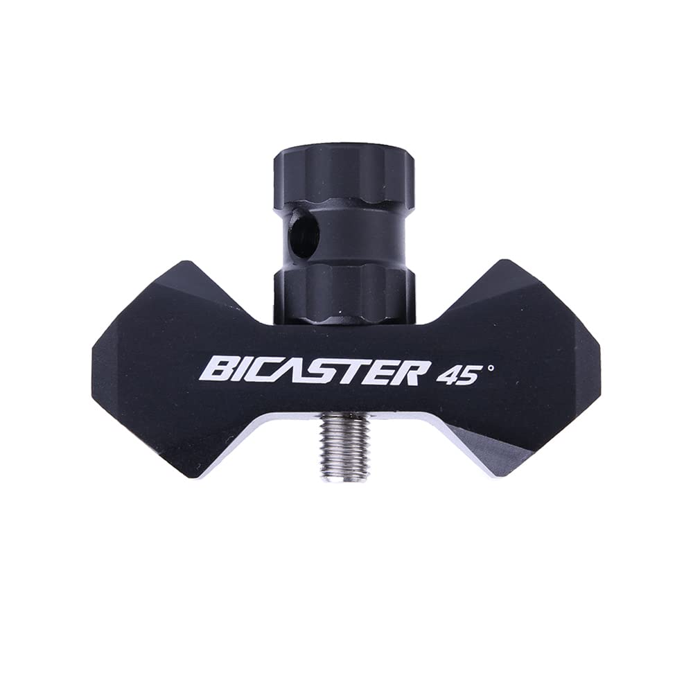 BICASTER Archery Stabilizer Dual V-Bar 40 Degree/45 Degree