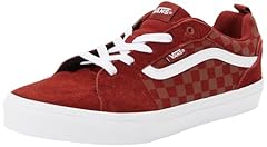 Tonal Check Brick Red