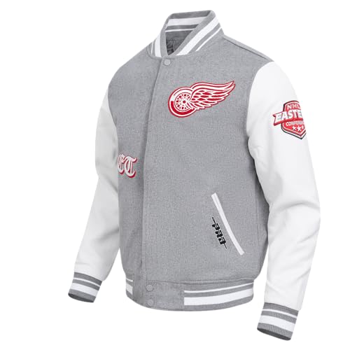 Image of Pro Standard Mens NHL Old English Varsity Jacket