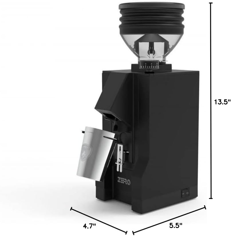 Eureka Mignon Zero Grinder Dimensions