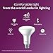 PHILIPS LED Flicker-Free BR30 Light Bulb, EyeComfort Technology, Non-Dimmable, 650 Lumen, Soft White (2700K), 9W=65W, E26 Base, 6-Pack