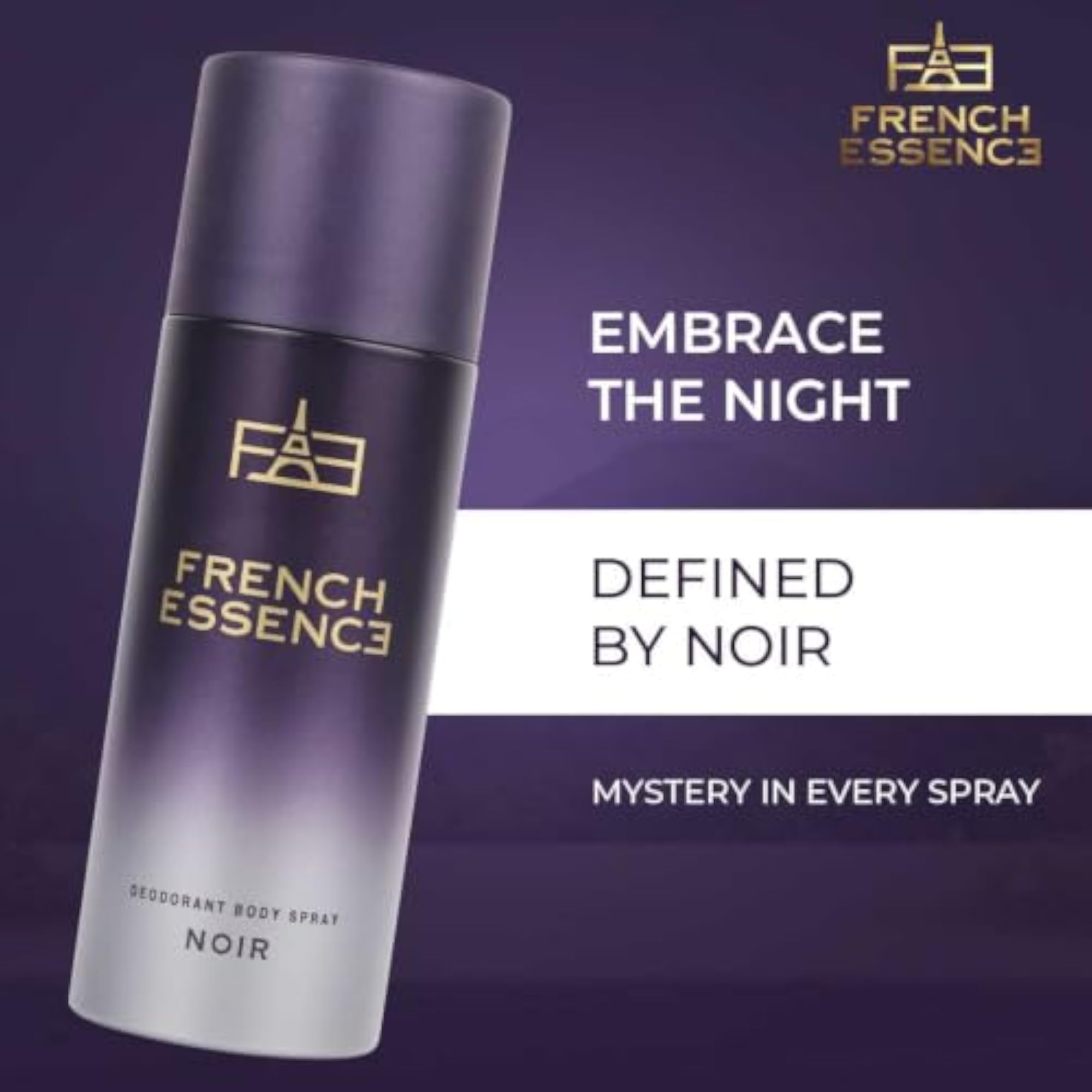 Noir Deodorant for Men and Women | Long Lasting Scent