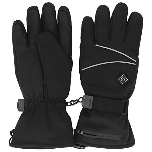 Begchy Guantes Calefactables para Hombres y Mujeres, 3 Niveles de CalefaccióN, Calentador de Manos EléCtrico con Pantalla TáCtil, Guantes de Invierno Alimentados por BateríA