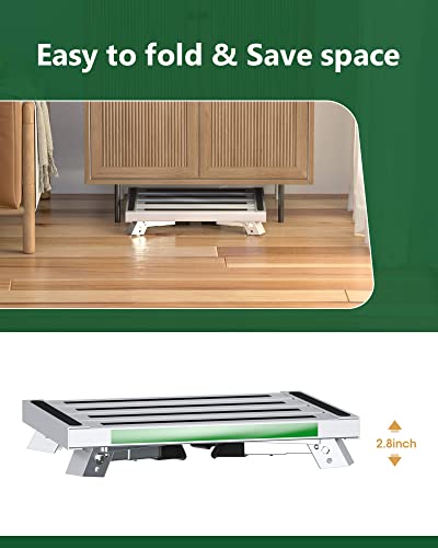 Ifoker Rv Step Adjustable Height Folding, Non-Slip Safety Camper Step,Aluminum Step Platform For Rv, Kitchen, Camping, Fishing #TOP4