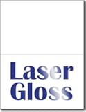 Half Fold Greeting Cards, Laser Gloss - 100 Cards