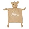Personalised Safety Blanket Personalised Baby Blanket with Name for Boys and Girls Baby Birth Christening Gift