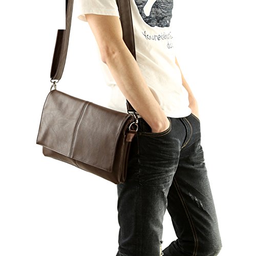Petit sac à dos et besace en bandoulière casual hommes pour vélo et travail