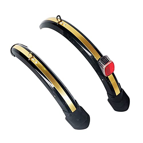 14 Pollici Pieghevole Bici parafango parafango 2pcs Anteriore Posteriore Ciclismo Bici da Ciclismo Guardia MTB Biciclette con Accessori for Bici da Luce Posteriore