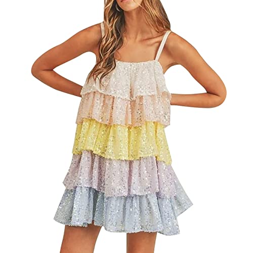 Robe pin up femme décontractée à la mode avec bretelles d'été