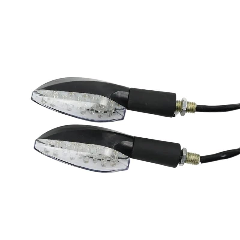 Clignotant LED Moto et Feu Arrière d'Avertissement pour Trajet de Nuit