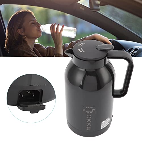 Hervidor eléctrico portátil acero inoxidable 1300ML para auto miniatura 2