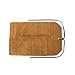 Hide & Drink, Rustic Small Tool Roll-Up Bag (10 Slots), Portable Carry-On Pouch, Workshop Storage, Woodworking Tools Organizer, Vintage, Full Grain Leather, Handmade, Swayze Suede