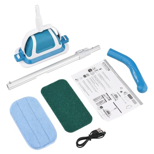 POTRUWE Electric Mop,Cordless Electric Mop for Floor Cleaning, Electric Floor Cleaner with LED Headlight & Water Sprayer, Lightweight & Rechargeable Scrubber for Hardwood Tile & Laminate Floors - Image 5