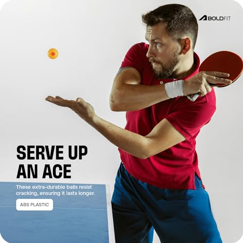 Boldfit Table Tennis Balls High Performance TT Balls for Match TTBall 40+ for Professional TT Balls 3Star Ping Pong Ball for Kids & Adults Training 3 Star ABS Plastic Table Tennis Ball Orange 6Pcs 5 41yMMzNt6XL