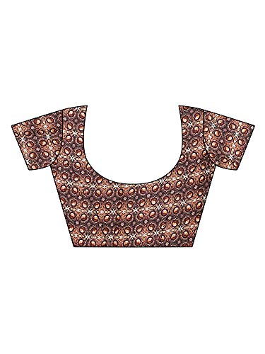 Image of AKHILAM Women's Bahubali Digital Printed Art Silk Saree with Blouse Piece (BHBLI Parent)