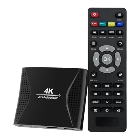 ZUMKUNM 4K Ultra-HD Digital Media Player Cover